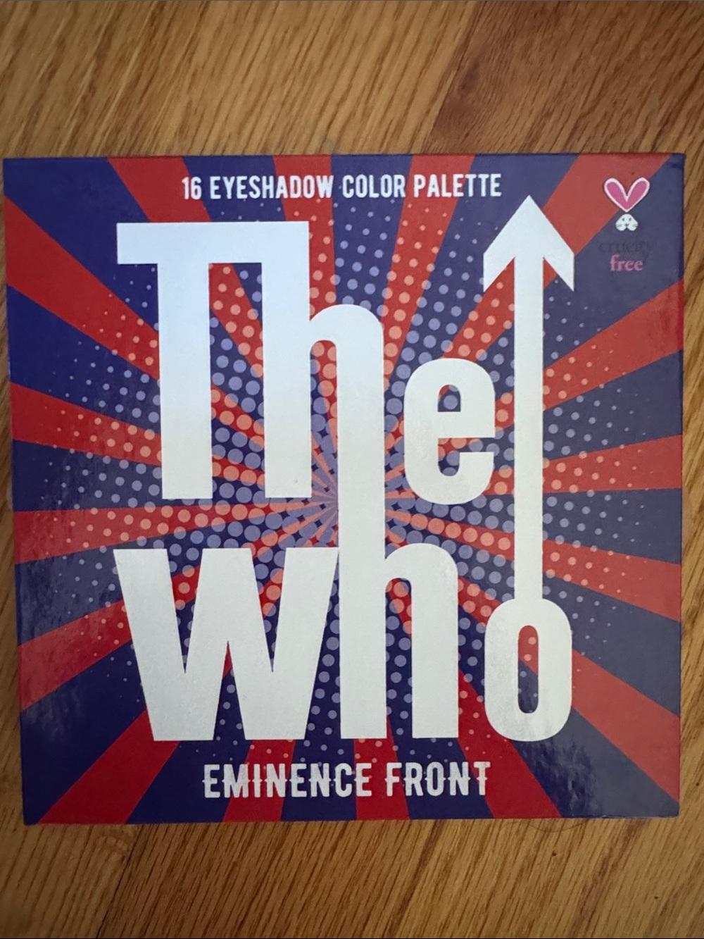Eminence Front Eyeshadow Palette - Red & Blue